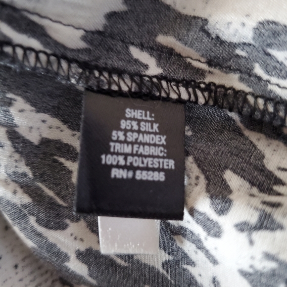 Animal Print Express Silk Dress - Picture 5 of 5